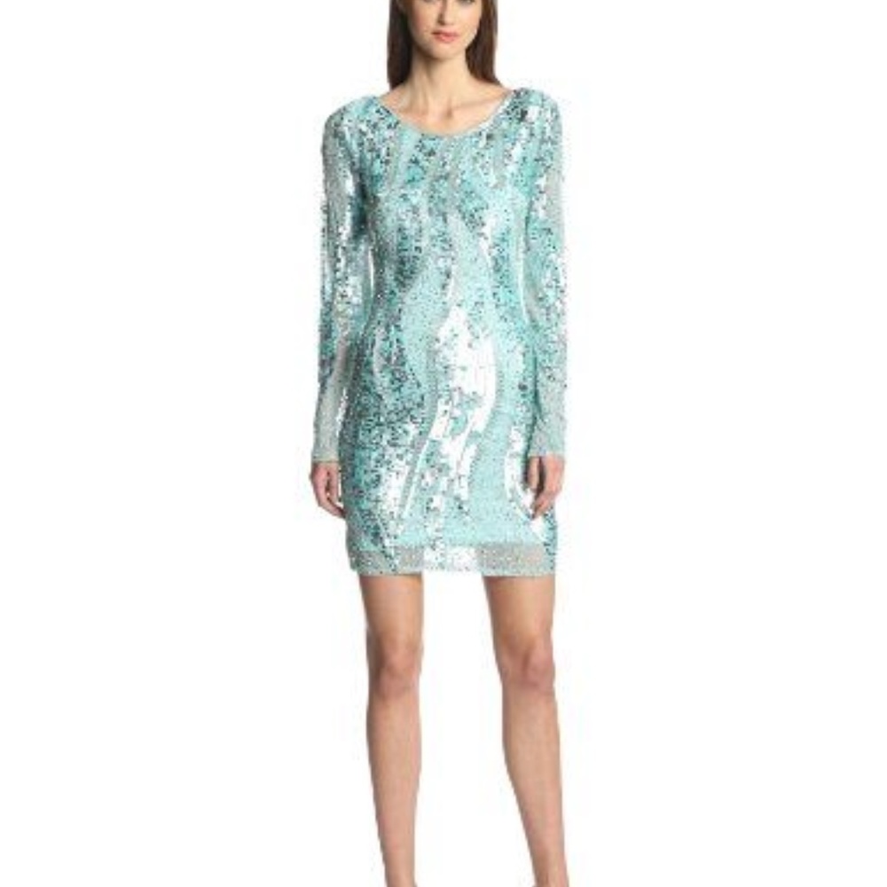 Sequence long sleeve dress